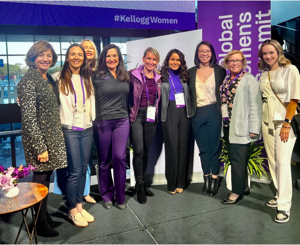 Kellogg Women@EMBA members at the Global Women's Summit